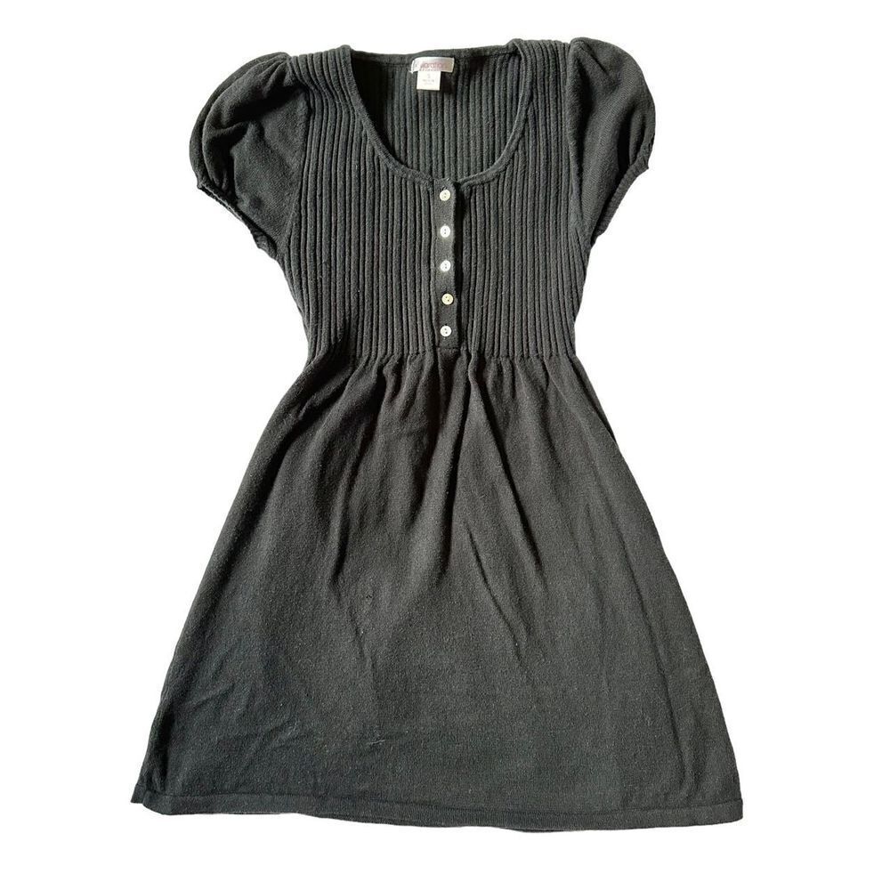 Little Girl’s Short-sleeve Knit Dress, Sz:S